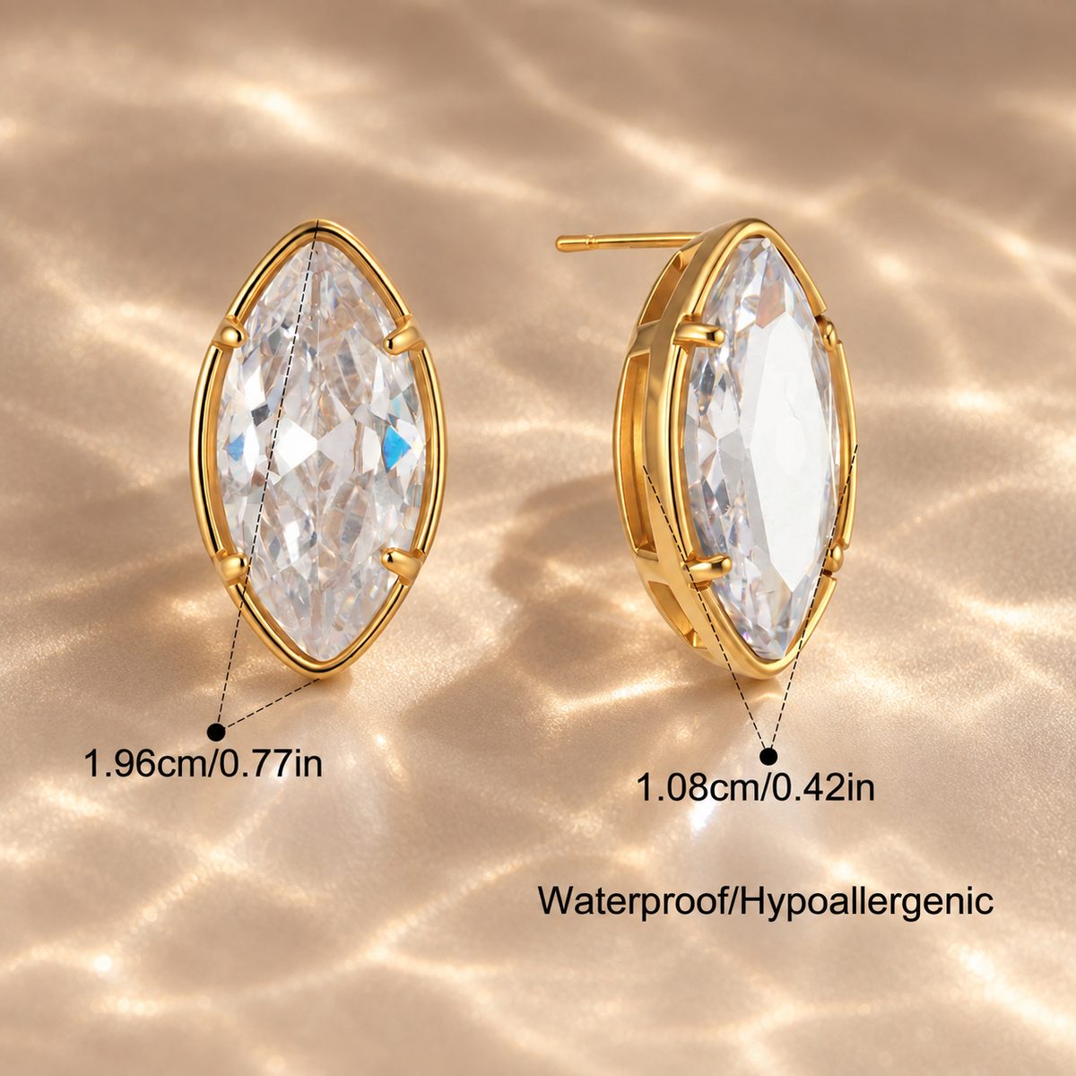Marquise Studs