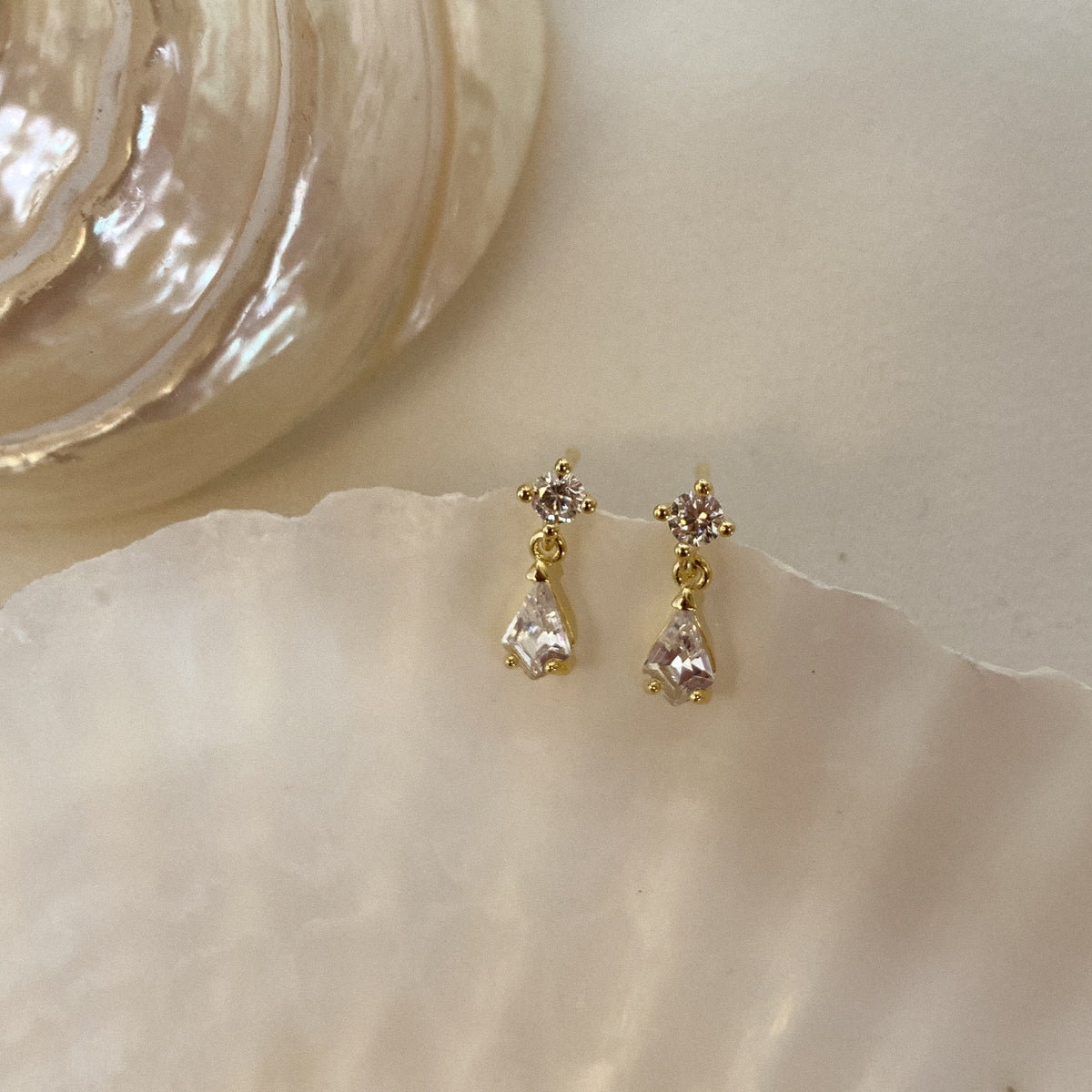 Crystal Drop Earrings
