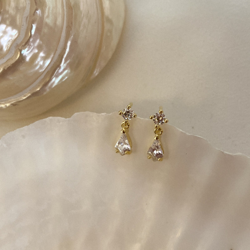 Crystal Drop Earrings